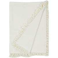 Martina Home Espiga Foulard Multiusos- 80% Algodón- 20% Poliéster- Crudo- 130 x 180 cm